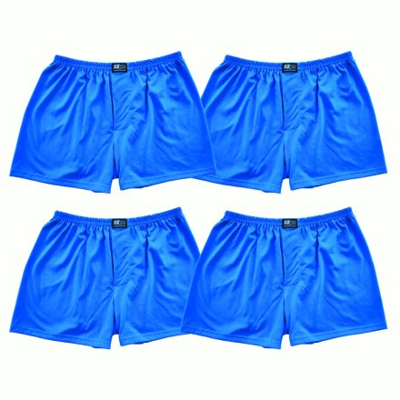 színes bő boxer 4 darabos csomag világos kék